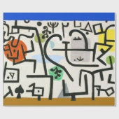 Paul Klee Rich Harbour Abstrakter Expressionismus Geschenkpapier (Flach)