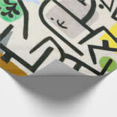 Paul Klee Rich Harbour Abstrakter Expressionismus Geschenkpapier (Ecke)