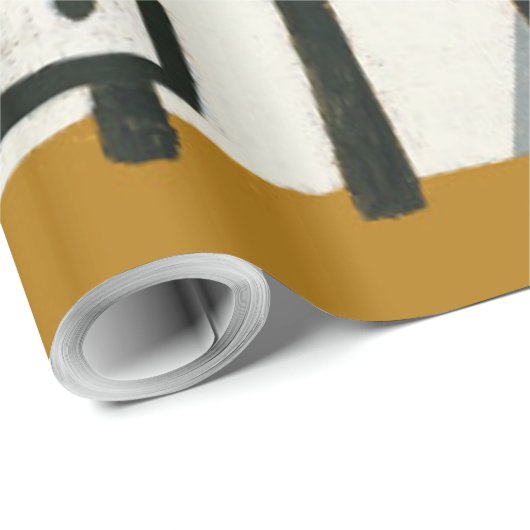 Paul Klee Rich Harbour Abstrakter Expressionismus Geschenkpapier (Rolleneckpunkt)