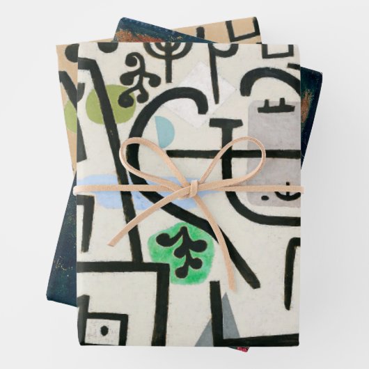 Paul Klee Rich Harbour Abstrakter Expressionismus Geschenkpapier Set (Beispiel)