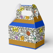 Paul Klee Rich Harbour Abstrakter Expressionismus Geschenkschachtel (Rückseite)