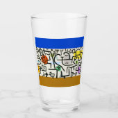 Paul Klee Rich Harbour Abstrakter Expressionismus Glas (Vorderseite)