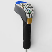 Paul Klee Rich Harbour Abstrakter Expressionismus Golf Headcover (angewinkelt)