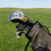 Paul Klee Rich Harbour Abstrakter Expressionismus Golf Headcover (In SItu)