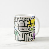 Paul Klee Rich Harbour Abstrakter Expressionismus Kaffeetasse (VorderseiteRechts)