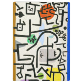 Paul Klee Rich Harbour Abstrakter Expressionismus Klemmbrett (Rückseite)