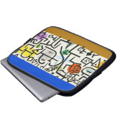 Paul Klee Rich Harbour Abstrakter Expressionismus Laptopschutzhülle (Vorne Knopf)