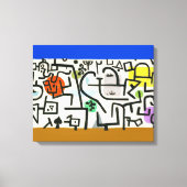 Paul Klee Rich Harbour Abstrakter Expressionismus Leinwanddruck (Vorderseite)