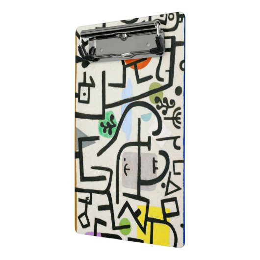 Paul Klee Rich Harbour Abstrakter Expressionismus Mini Klemmbrett (Gewinkelt2)