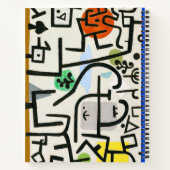 Paul Klee Rich Harbour Abstrakter Expressionismus Notizblock (Rückseite)