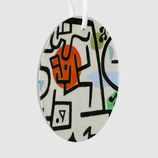 Paul Klee Rich Harbour Abstrakter Expressionismus Ornament (Vorderseite)