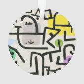 Paul Klee Rich Harbour Abstrakter Expressionismus Ornament (Rückseite)