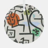 Paul Klee Rich Harbour Abstrakter Expressionismus Ornament Aus Glas (Vorderseite)