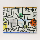 Paul Klee Rich Harbour Abstrakter Expressionismus Puzzle (Horizontal)