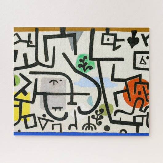 Paul Klee Rich Harbour Abstrakter Expressionismus Puzzle (Horizontal)