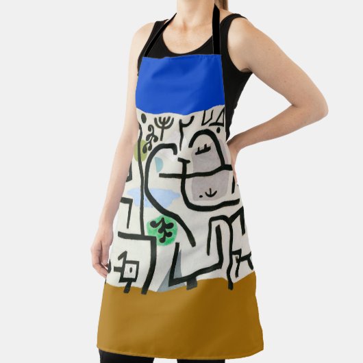 Paul Klee Rich Harbour Abstrakter Expressionismus Schürze (InSitu)