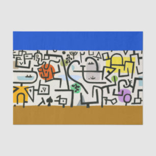 Paul Klee Rich Harbour Abstrakter Expressionismus Seidenpapier