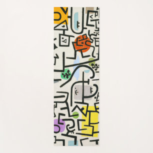 Paul Klee Rich Harbour Abstrakter Expressionismus Yogamatte