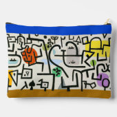 Paul Klee Rich Harbour Abstrakter Expressionismus Zubehörtasche (Rückseite)