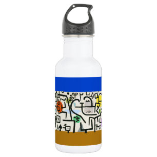 Paul Klee Rich Port Harbour Abstrakt Travel Edelstahlflasche