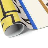 Paul Klee "Rich Port" Modernes Abstrakt Geschenkpapier (Rolleneckpunkt)