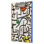 Paul Klee "Rich Port" Modernes Abstrakt Klemmbrett (Links)