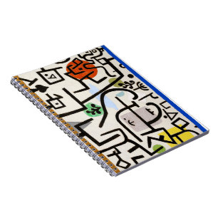 Paul Klee "Rich Port" Modernes Abstrakt Notizblock