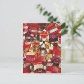 Paul Klee Rose Garden Postcard Postkarte (Stehend Vorderseite)