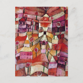 Paul Klee - Rose Garden Postkarte