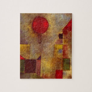 Paul Klee Roter Ballon Abstrakte Farbige Kunst  Puzzle
