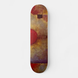 Paul Klee Roter Ballon Abstrakte Farbige Kunst Skateboard