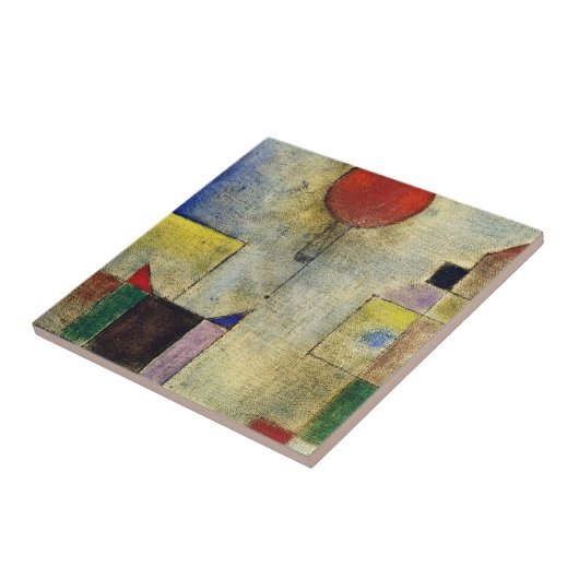 Paul Klee - Roter Ballon Fliese (Seite)