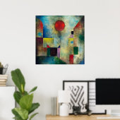 Paul Klee: Roter Ballon Poster (Heimbüro)