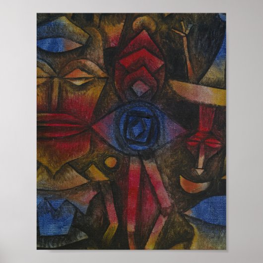 Paul Klee Sammlung von Figurinen Poster (Vorne)