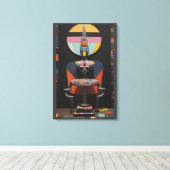 Paul Klee saß hier Leinwanddruck (Insitu (Holzboden))