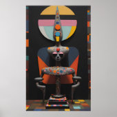 Paul Klee Sat Here Poster (Vorne)