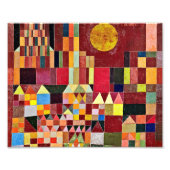Paul Klee - Schloss und Sonne Fotodruck (Vorne)
