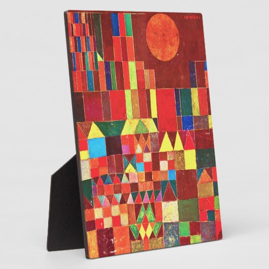 Paul Klee - Schloss und Sonne Fotoplatte (Seite)