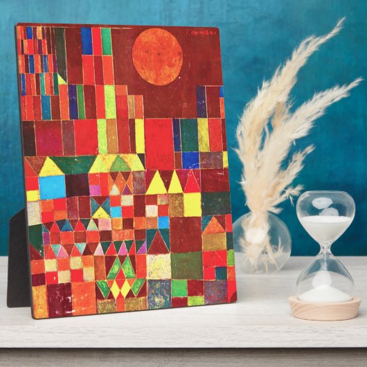 Paul Klee - Schloss und Sonne Fotoplatte (Seite)