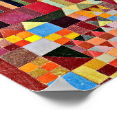 Paul Klee - Schloss und Sonne Poster (Ecke)