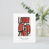 Paul Klee, Schlossermeister - Abstrakte Kunst Postkarte (Stehend Vorderseite)