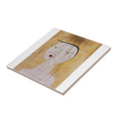 Paul Klee - Sealed Woman Fliese (Seite)