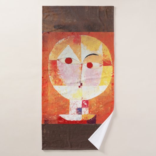 Paul Klee Senecio Badhandtuch Set (Badehandtuch)