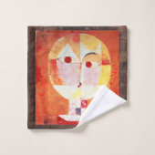 Paul Klee Senecio Badhandtuch Set (Waschlappen)
