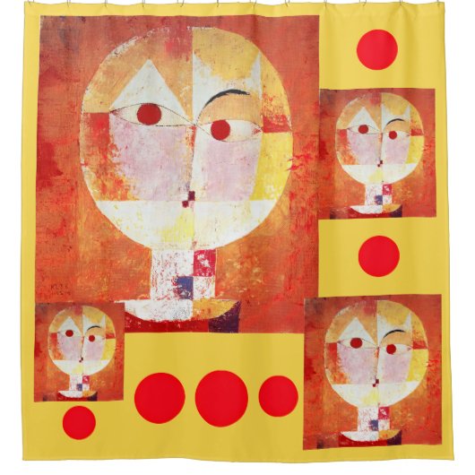 Paul Klee Senecio Duschvorhang (Vorderseite)