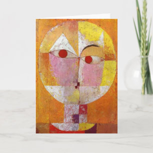 Paul Klee - Senecio Feiertagskarte