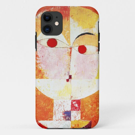 Paul Klee Senecio iPhone Case (Rückseite)