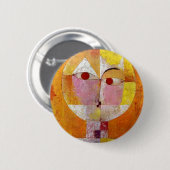 Paul Klee Senecio Painting Button (Vorne & Hinten)