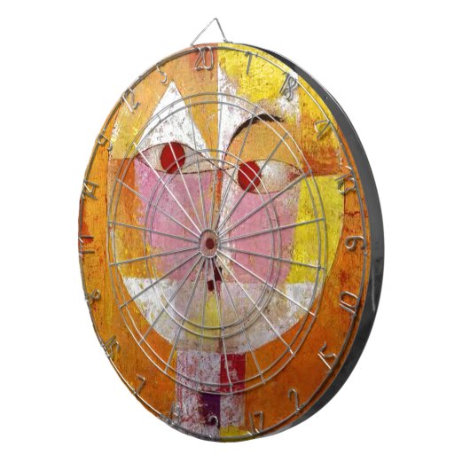 Paul Klee Senecio Painting Dartscheibe (Vorderseite rechts)