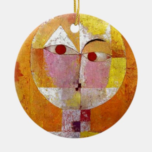 Paul Klee Senecio Painting Keramikornament (Vorne)